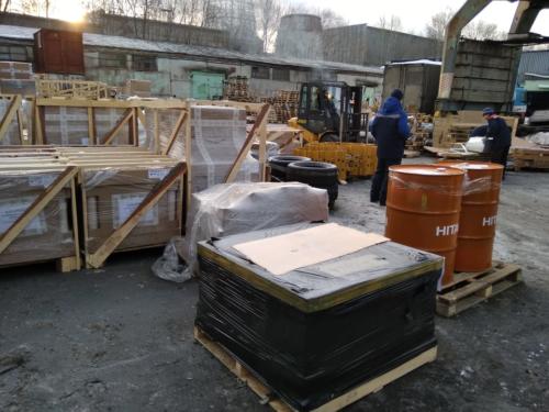 13.02. г. Хабаровск, выгрузка 021 контейнера