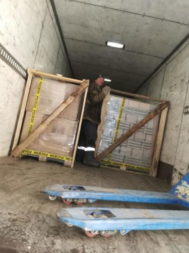 06.03. г. Владивосток, выгрузка 203 контейнера