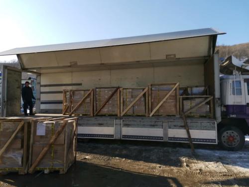 06.03. г. Владивосток, выгрузка 203 контейнера
