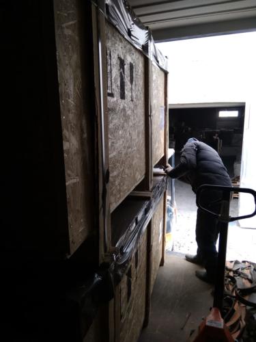 04.03. г. Хабаровск, выгрузка 312 контейнера