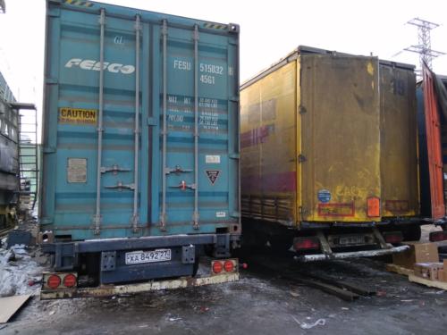 20.01. г. Хабаровск, выгрузка 326 контейнера