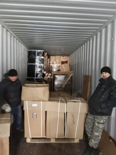 13.03. г. Владивосток, выгрузка 439 контейнера