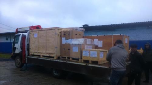 04.06. г. Хабаровск, выгрузка 710 контейнера