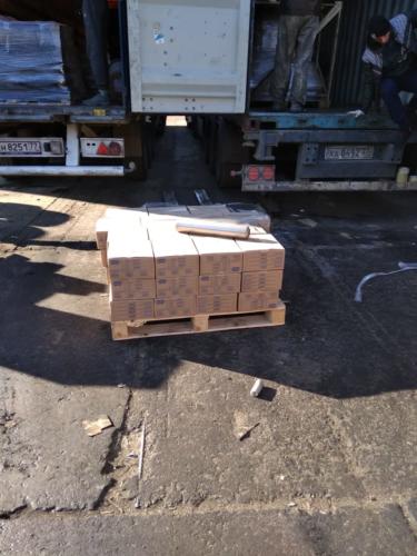 17.10.  г. Хабаровск, выгрузка 957 контейнера